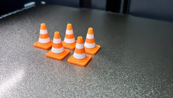 Улучшенный магнит на холодильник VLC Traffic Cone 8мм*2мм... 1