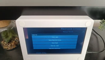 Desk Mate Zero, метеостанция raspberry pi Zero 2w с часа... 5