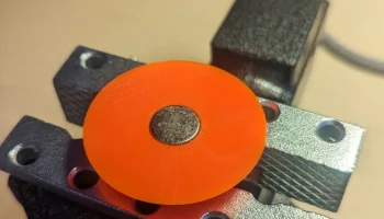 Тонкий скребок с выемкой для магнита размером 1/2 x 1/8 д... 1