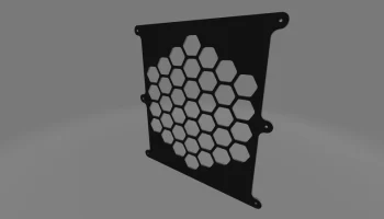Задняя сетчатая панель во всю высоту Voron V0.2 Задняя сетчатая панель во всю высоту Voron V0.2