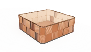 Квадратная корзина 3