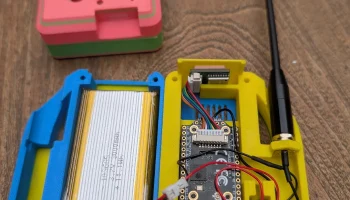 Чехол для платы Heltec V4 с GPS, аккумулятором и кнопкой ... 2