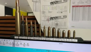 Модульная витрина боеприпасов