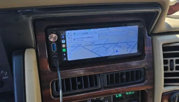 Автомобильный радиоадаптер Android для Jeep ZJ до рестай... Автомобильный радиоадаптер Android для Jeep ZJ до рестай...
