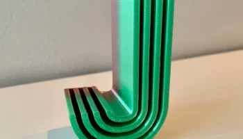 Декоративный блок, инициал "J" 1