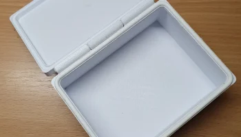 Красивая коробочка с петлей и уплотнительным кольцом. 3