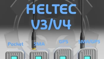 Корпус в виде карманного пейджера Heltec LoRa 32 V4/V3 0