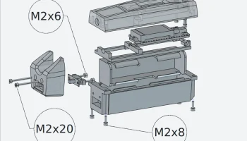 Корпус для Heltec V3 с местом для держателя батареи 1865... 8
