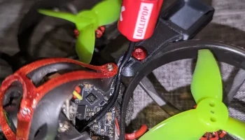 Антенна Mobula 8 VTX + держатель GPS 2