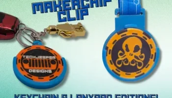 MakerChip Clip - брелок для вашего MakerChip!