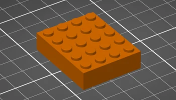 Стандартный размер LEGO Bricks 5