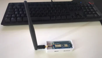Meshtastic Raspberry Pi Zero 2 W case with foot 9