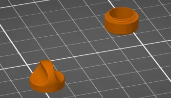 Магнитный футляр 10x5 без клея. 2
