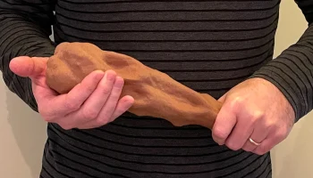 Ваза и булава из ствола дерева Dawn Redwood...