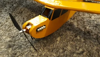 Выхлопная система RC самолета 8