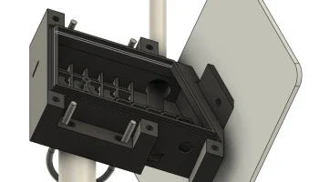 Meshtastic, Meshcore репитер + солнечная 175мм 3