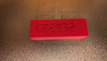 Ящик для хранения батарей CR2032 2