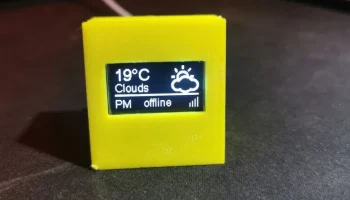 Монитор принтера для мини-футляра Octoprint ESP01 3