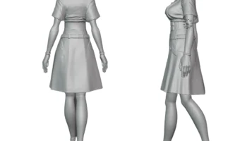 Эмбер - командир SRPG STL для 3D-печати 1