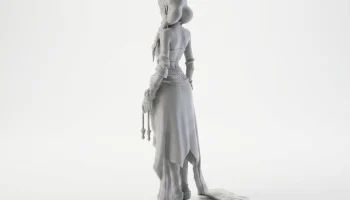 Фигурка индийской девушки, женский персонаж, 3D-печать 4