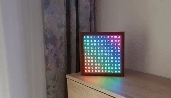 Word-Clock немецкий 3