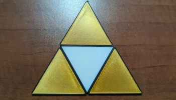 Легенда о Зельде - Магниты на холодильник Triforce...