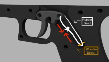 Репеллент, вдохновленный Glock 17 для кинопроизводства 9