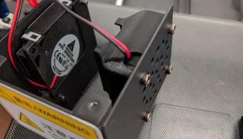 Носик вентиляционного канала для ANYCUBIC i3 Mega(2018) 1