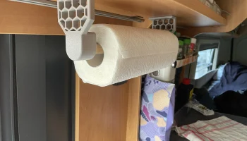Mixed paper roll holder 1