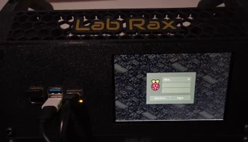 Экран BTT PiTFT50 и крепление Raspberry Pi 4 - 2U, 10 дюймов