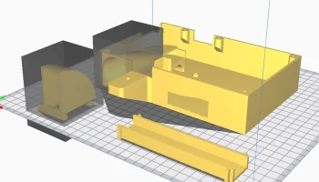 Корпус Ender 3 для плат BTT SKR 9