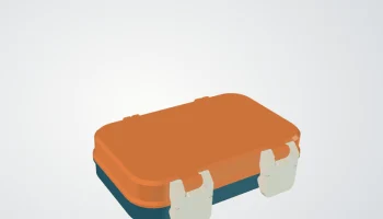 Параметрический ящик для хранения с защелками - FreeCAD ... 1