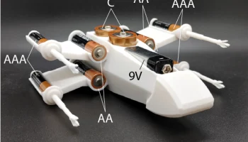 Держатель батареи X-wing 2