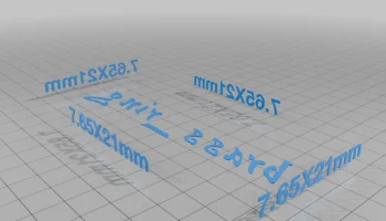 Штабелируемый загрузочный блок размером 7,65x21 мм - режи... 2