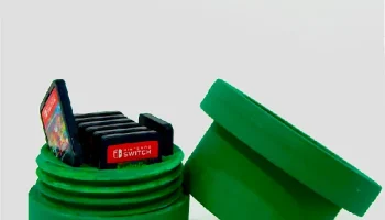 Контейнер для игровых картриджей Nintendo - трубка Марио... 0