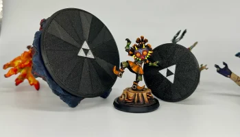 Декоративная миниатюрная подставка Zelda + вставка - гото... 2