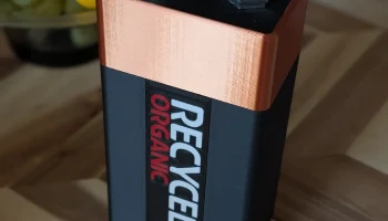 Recycell, контейнер для разряженной батареи... 1