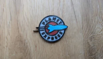 Табличка и магнит Planet Express