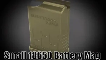 Маленький аккумуляторный магазин 18650