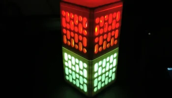 Штабелируемый ночник-кубик Tealight 4