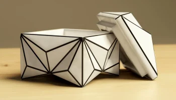 Кристаллический кубистический контейнер, 1911 год.......... 1