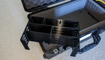 Организация полок для 1535 Pelican Case Air 2