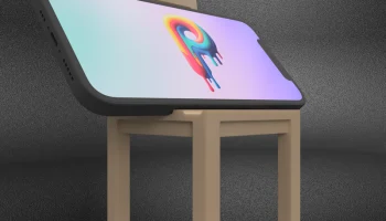 Держатель для телефона на стуле от Polymeria