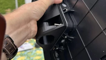 Крепление на мачту солнечной панели Clas Ohlson 2