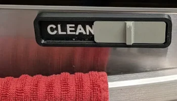 Посудомоечная машина Чистый/Грязный знак 3