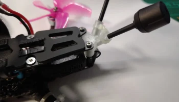 Антенна воздушного блока DJI O4 Pro и крепление для камер... 4