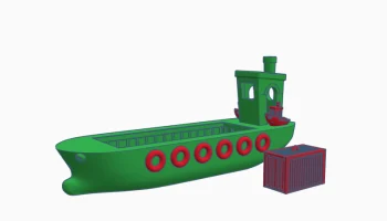 Контейнеровоз bCOS-Benchy