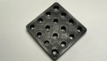 M3 X D5.0 X L4.0 Тестовый блок термовставки с резьбой