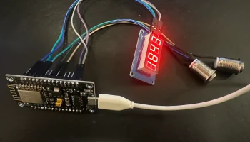 Настольный органайзер с часами (ESP8266) 4