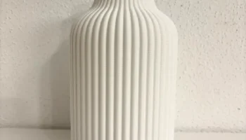 Ваза Ceramic Style ребристая